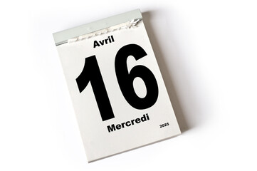  16. Avril 2025