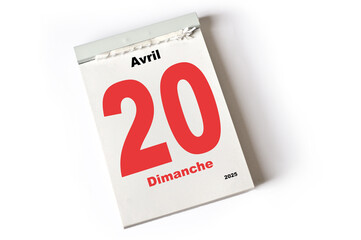 20 . Avril 2025