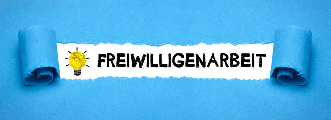 Freiwilligenarbeit	