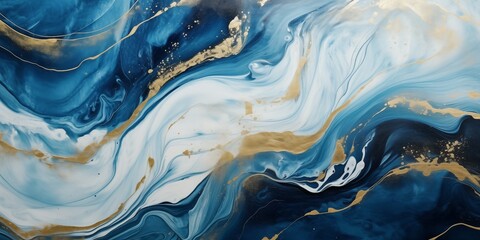 Ocean Marble blue, pattern, abstract and textured