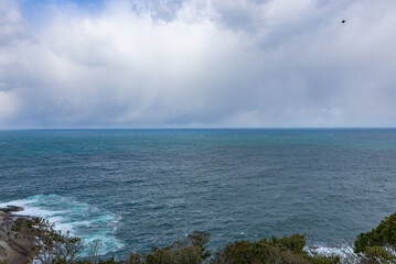 Horizen view at the Jizomisaku, Mihonoseki, Matsue City, Shimane Prefecture, Japan