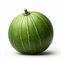 Apple Gourd� Fresh Vegetable Isolated on White Background