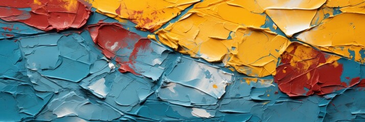Colorful Stains Under Crumbling Gray Paint, Background Image For Website, Background Images , Desktop Wallpaper Hd Images - obrazy, fototapety, plakaty