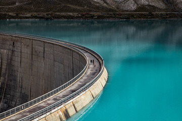 Obraz na płótnie Canvas Dam Switzerland
