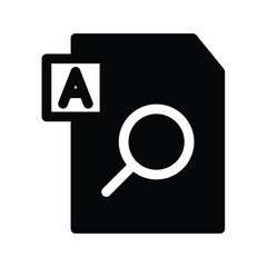 Document and file type icon