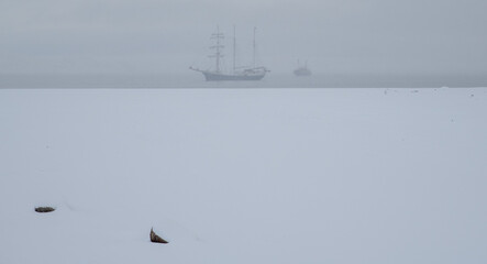 Umrundung Spitzbergen mit dem Segelschiff