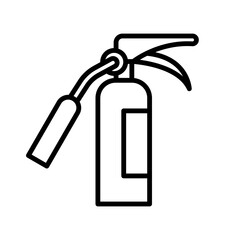 Fire Extinguisher Icon Vector Illustration