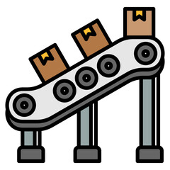 Conveyor Belt Icon