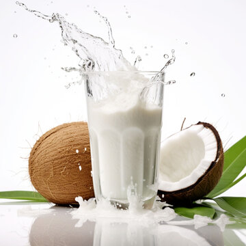 coconat juice splash
