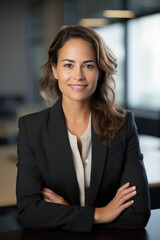 Fototapeta premium portrait of a businesswoman