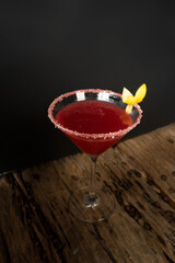 A Visual Ode to Red Cocktail