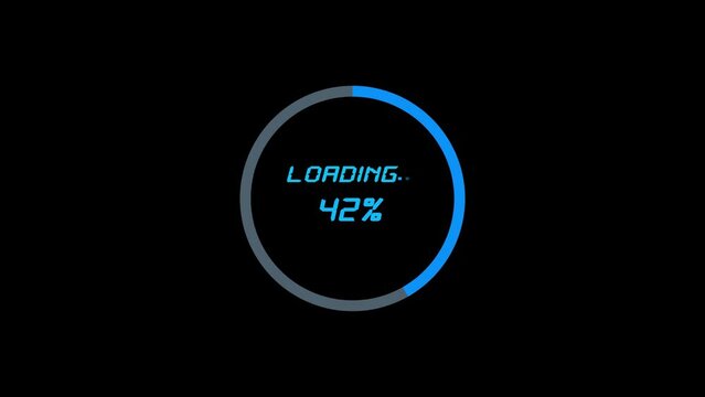 abstract loading bar animation background 4k  