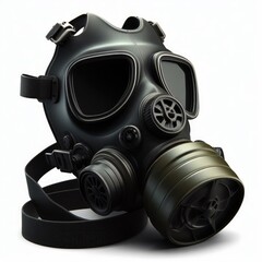 gas mask isolated on white