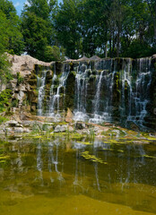 Cascading Waterfall