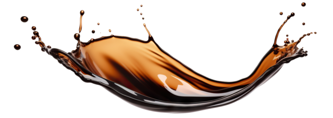 Soy sauce splash, cut out