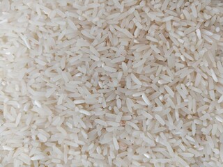 Healthy food organic rice grain background