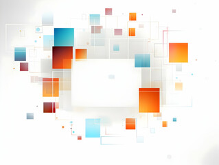 Abstract white and grey background, stripes background with geometric shape, white dotted background, white background