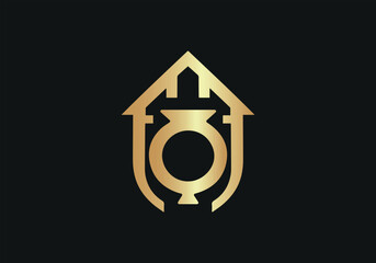 House logo design vector template. Editable vectors. Icon symbol vector EPS 10.
