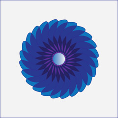 Beautiful Mandala with vector design