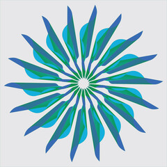 Beautiful Mandala with vector design