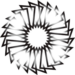 Beautiful Mandala with vector design