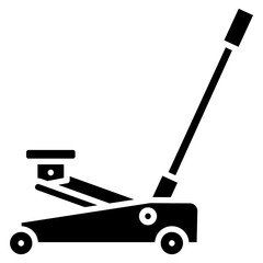 Car Jack Icon Element For Design