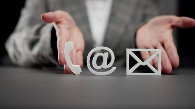 Contact us for Various Methods: Phone, Mail, Banner