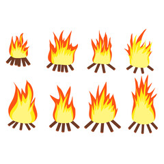 Set Of Bonfire 