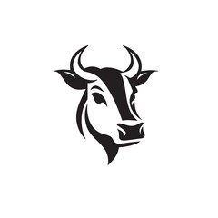 Cow in cartoon, doodle style. Isolated 2d vector illustration in logo, icon style, Eps 10. AI Generative
