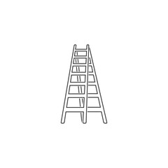 Stairs icon vector illustration logo template