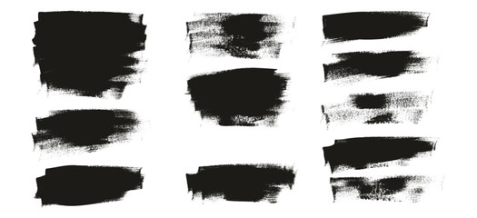 Hand Drawn Flat Calligraphy Paint Brush Regular Long Background High Detail Abstract Vector Background MEGA Set 