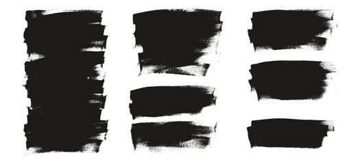 Hand Drawn Flat Calligraphy Paint Brush Regular Long Background High Detail Abstract Vector Background MEGA Set 