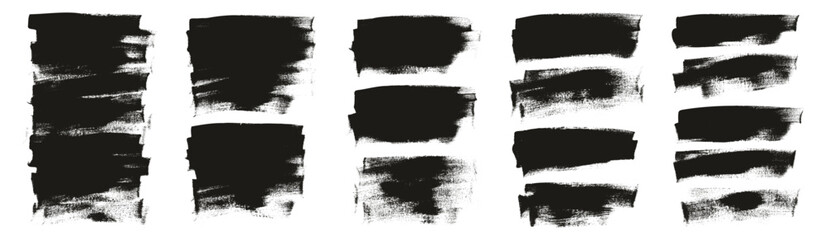 Hand Drawn Flat Calligraphy Paint Brush Regular Long Background High Detail Abstract Vector Background MEGA Set 