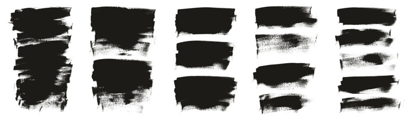 Hand Drawn Flat Calligraphy Paint Brush Regular Long Background High Detail Abstract Vector Background MEGA Set 