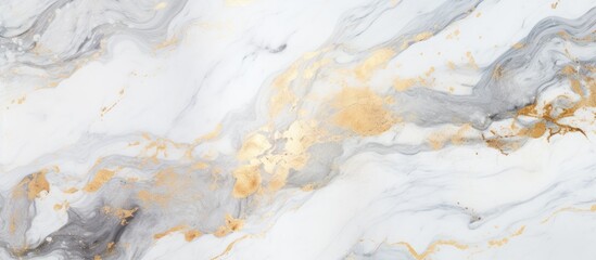 Marble texture with white gold design