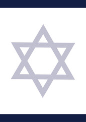 Israeli flag background 