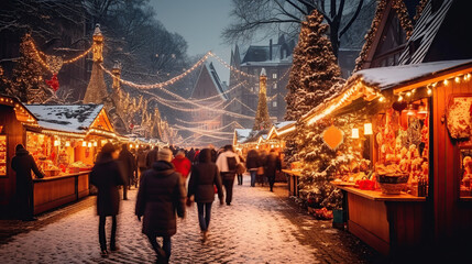 Beautiful and romantic Christmas markets.