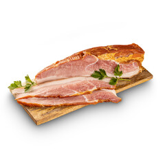 Dry cured pork belly bacon