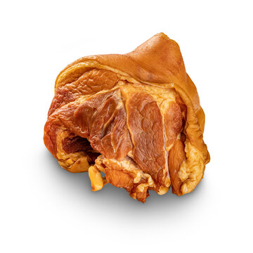 Tasty smoked pork ham hock.