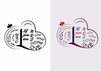 If you are not doing what you love you are wasting your time lettering