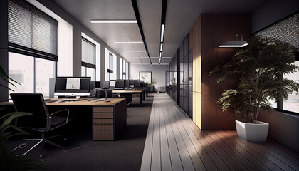 modern office interior