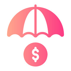 insurance gradient icon