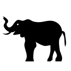 icon elephant high quality black style pixel perfect