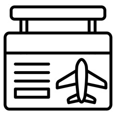 Flight Information Icon