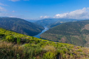 Water reservoir close to Grandas de Salime