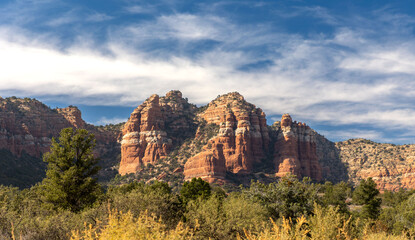 Fototapeta na wymiar Sedona Arizona Red Rocks