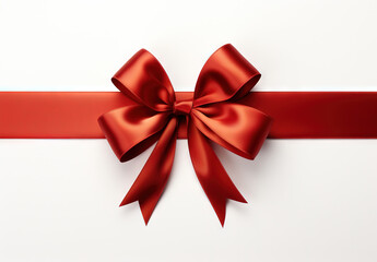 Fototapeta premium ribbon red gold