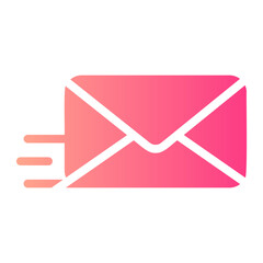 send mail gradient icon