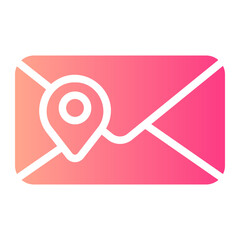 address gradient icon