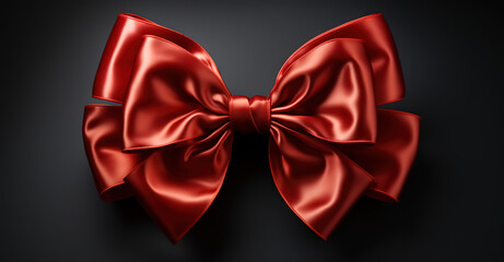 red gold ribbon